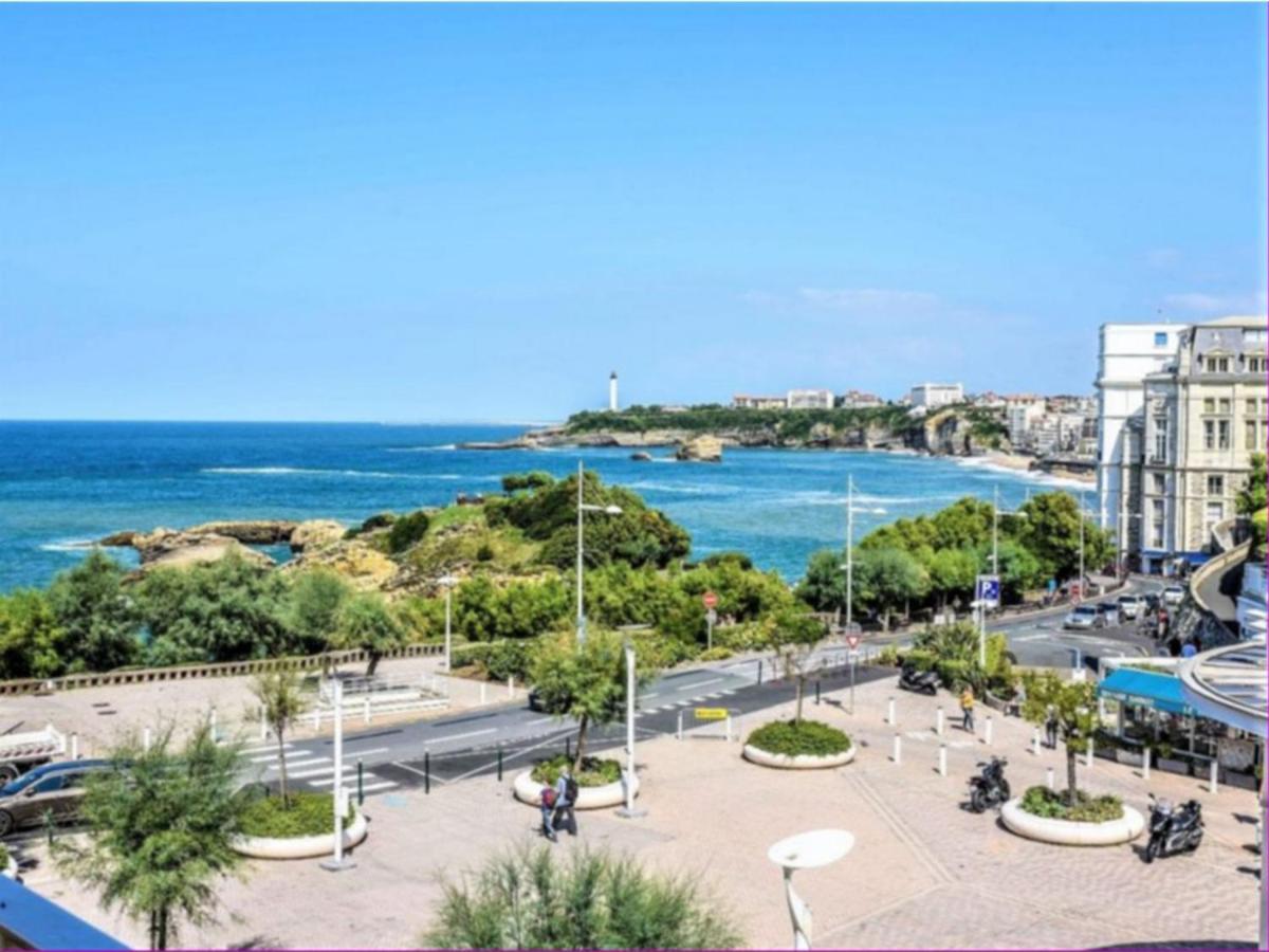 Studio Front De Mer Avec Piscine Et Balcon A Biarritz - Fr-1-3-412 ภายนอก รูปภาพ